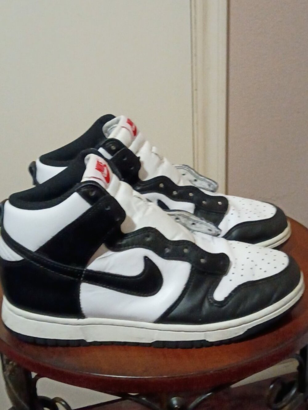 Nike Dunk High Panda Black White Sneaker DD1869-103 Women's Size 8.5